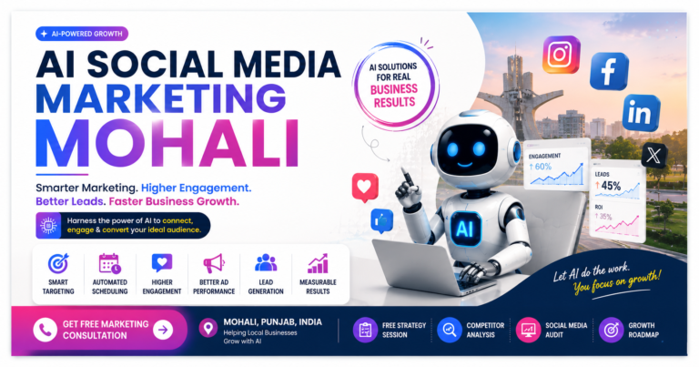AI Social Media Marketing Mohali for Business Growth