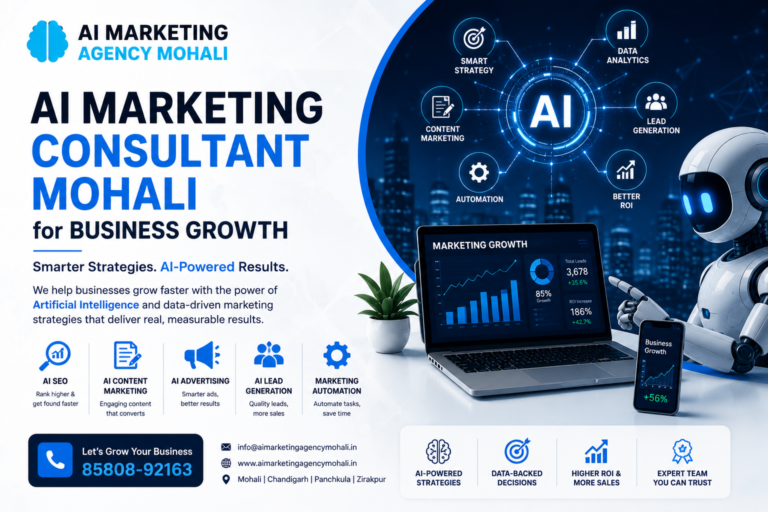 AI Marketing Consultant In Mohali for Business Growth