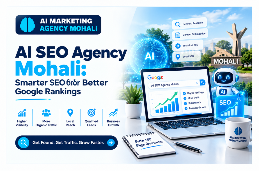 AI SEO Agency Mohali for Smarter SEO and Better Google Rankings